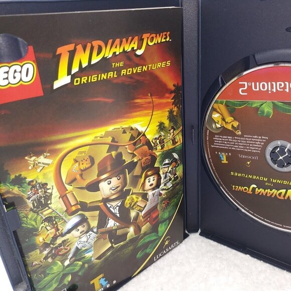 Playstation 2 Lego Indiana Jones: The Original Adventures Video Game - Picture 7 of 8